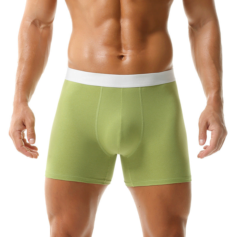 Mens Breathable Cotton Boxer Briefs Plus Size All-Season Intimates - T&A enterprises