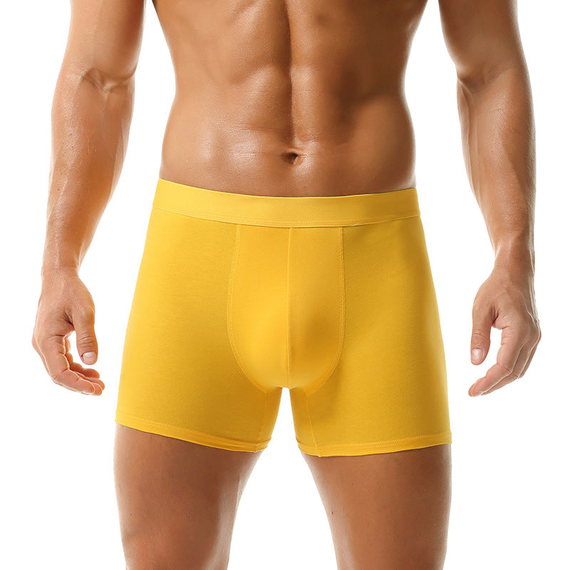 Mens Breathable Cotton Boxer Briefs Plus Size All-Season Intimates - T&A enterprises