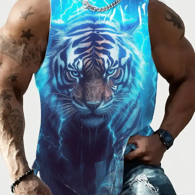 Full Printed Vest Made Of Polyester Material - T&A enterprises