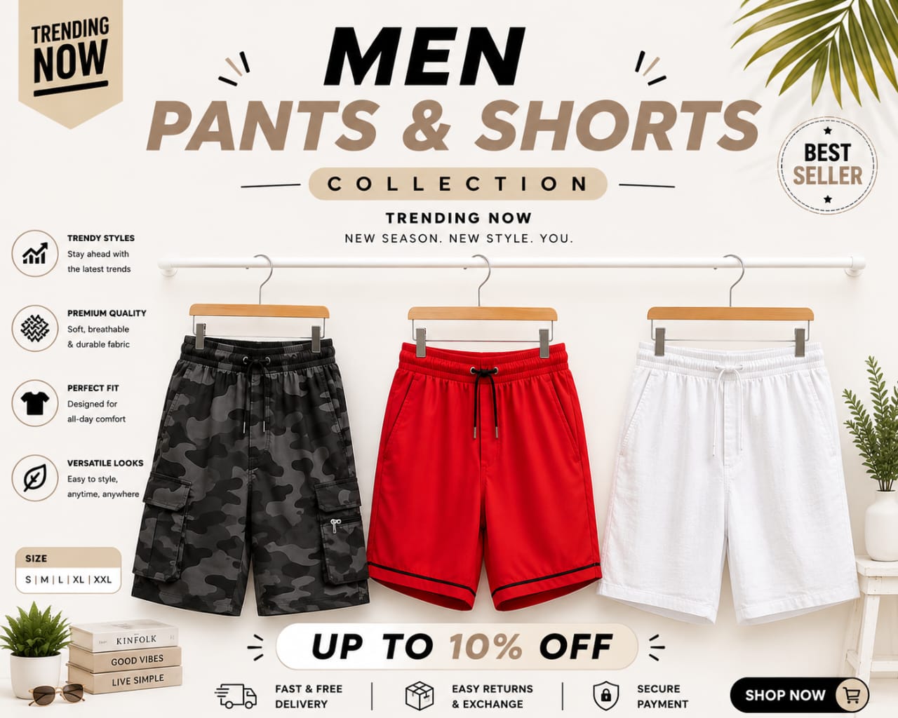 Men's Pants & Shorts