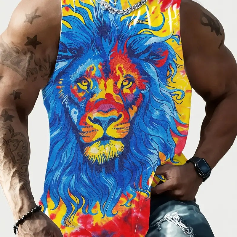 Full Printed Vest Made Of Polyester Material - T&amp;A enterprises