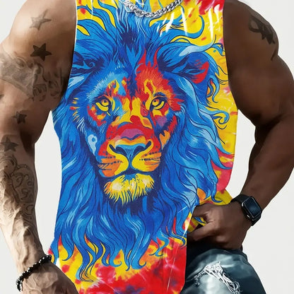 Full Printed Vest Made Of Polyester Material - T&amp;A enterprises
