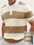 Mens Clothing Summer Fashion Lapel Sweater Short Sleeve Men Clothing Men Wears - T&A enterprises