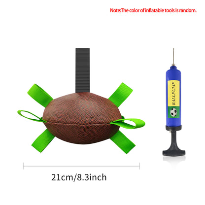 Interactive Dog Football Toy Soccer Ball Inflated Training Toy For Dogs Outdoor Border Collie Balls For Large Dogs Pet Supplies - T&amp;A enterprises