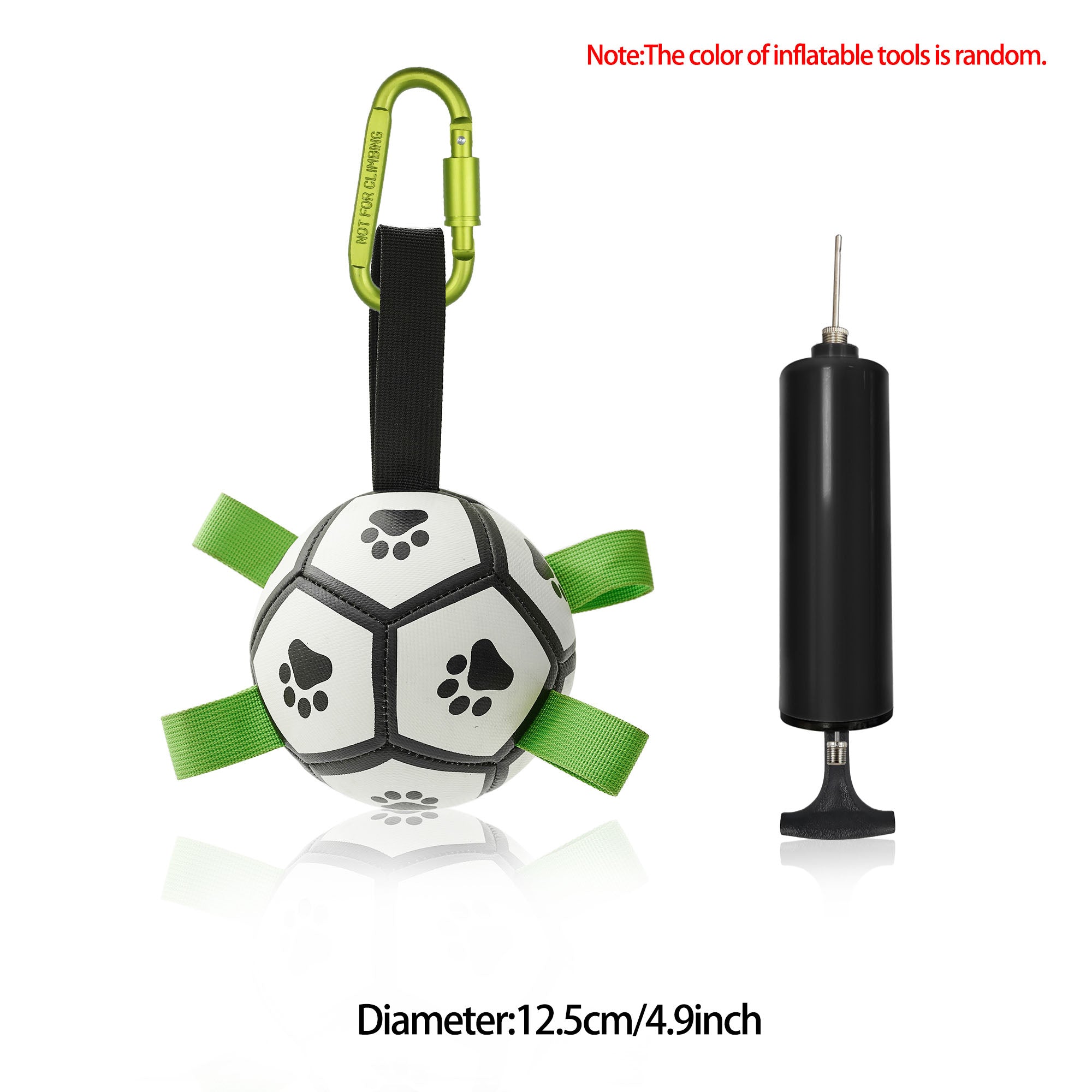 Interactive Dog Football Toy Soccer Ball Inflated Training Toy For Dogs Outdoor Border Collie Balls For Large Dogs Pet Supplies - T&amp;A enterprises