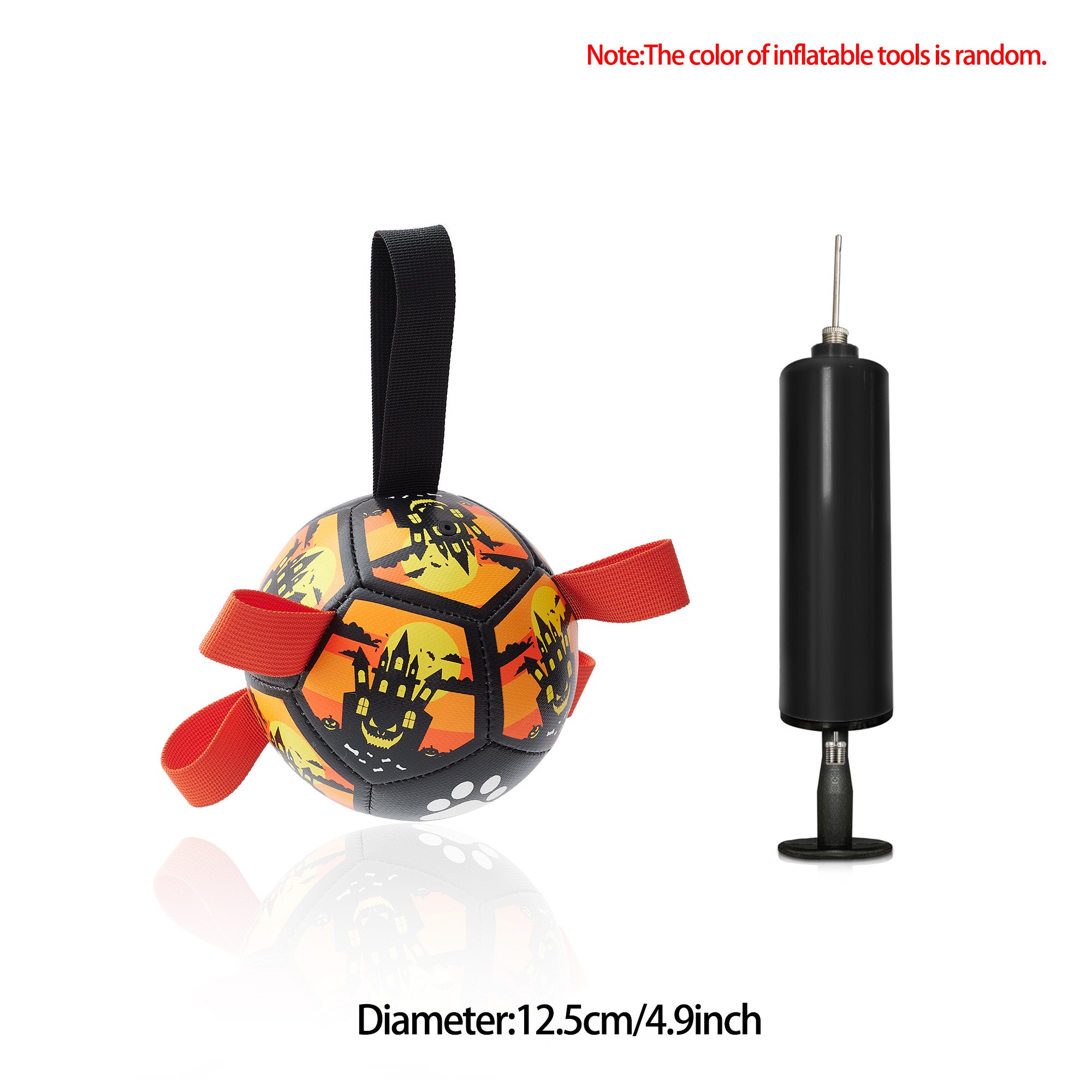 Interactive Dog Football Toy Soccer Ball Inflated Training Toy For Dogs Outdoor Border Collie Balls For Large Dogs Pet Supplies - T&amp;A enterprises