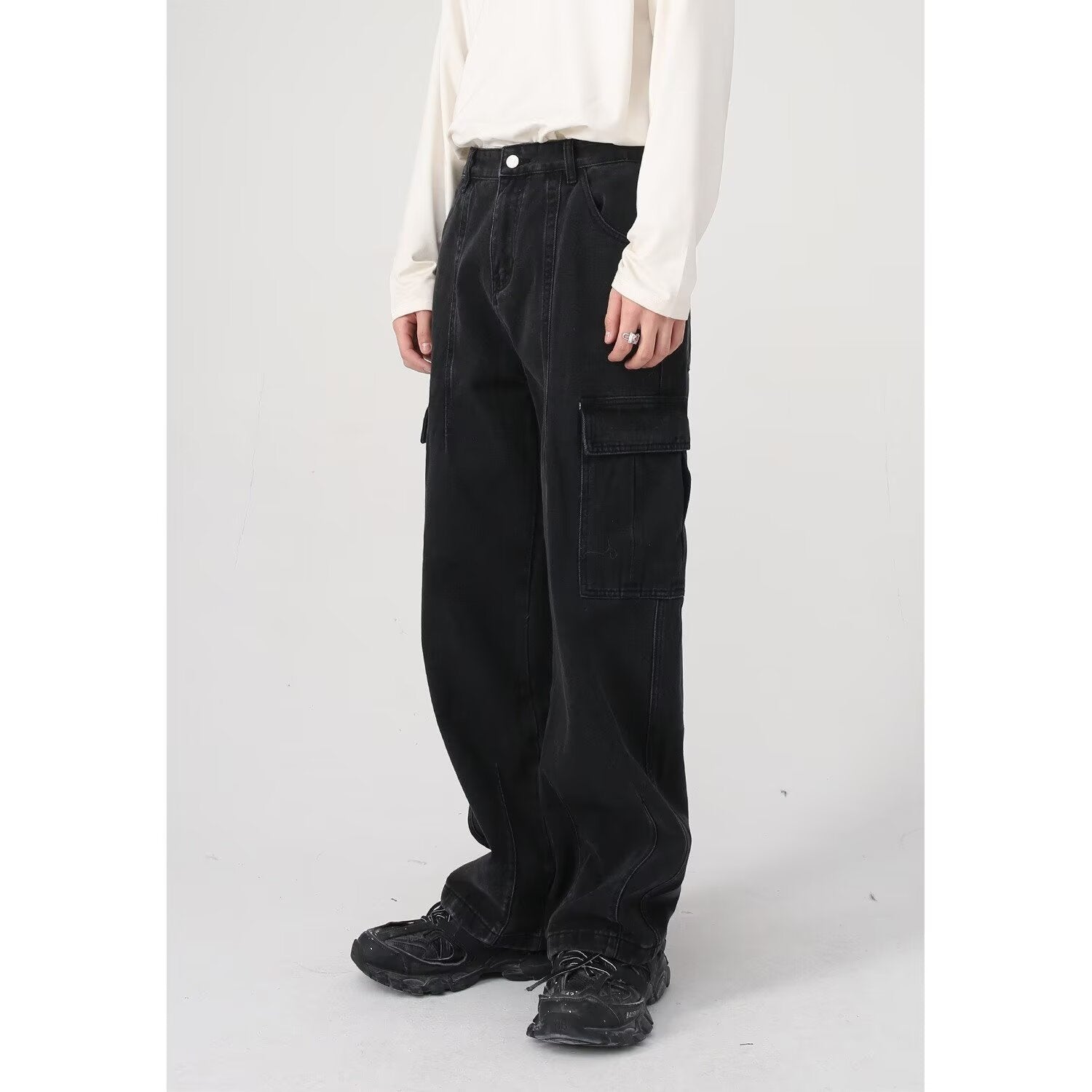 American Retro Loose Casual Workwear Jeans Wholesale - T&amp;A enterprises