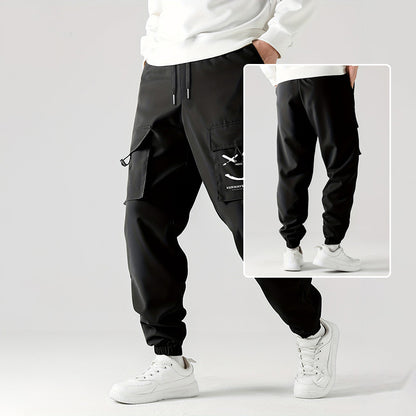 Straight Ankle Tied Wear-resistant Overalls Casual Pants - T&amp;A enterprises
