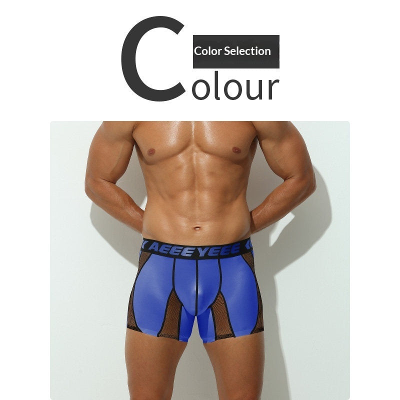 Mens Long Boxer Briefs Chafe-resistant Four-way Stretch Boxer Briefs Chafe-resistant - T&amp;A enterprises