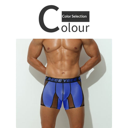 Mens Long Boxer Briefs Chafe-resistant Four-way Stretch Boxer Briefs Chafe-resistant - T&amp;A enterprises