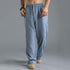 Linen Leisure Trousers - Versatile Khaki, Black, Blue & White - T&A enterprises