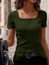 2026 Summer European And American Cross-border Foreign Trade Amazon Elegant Solid Color Women&