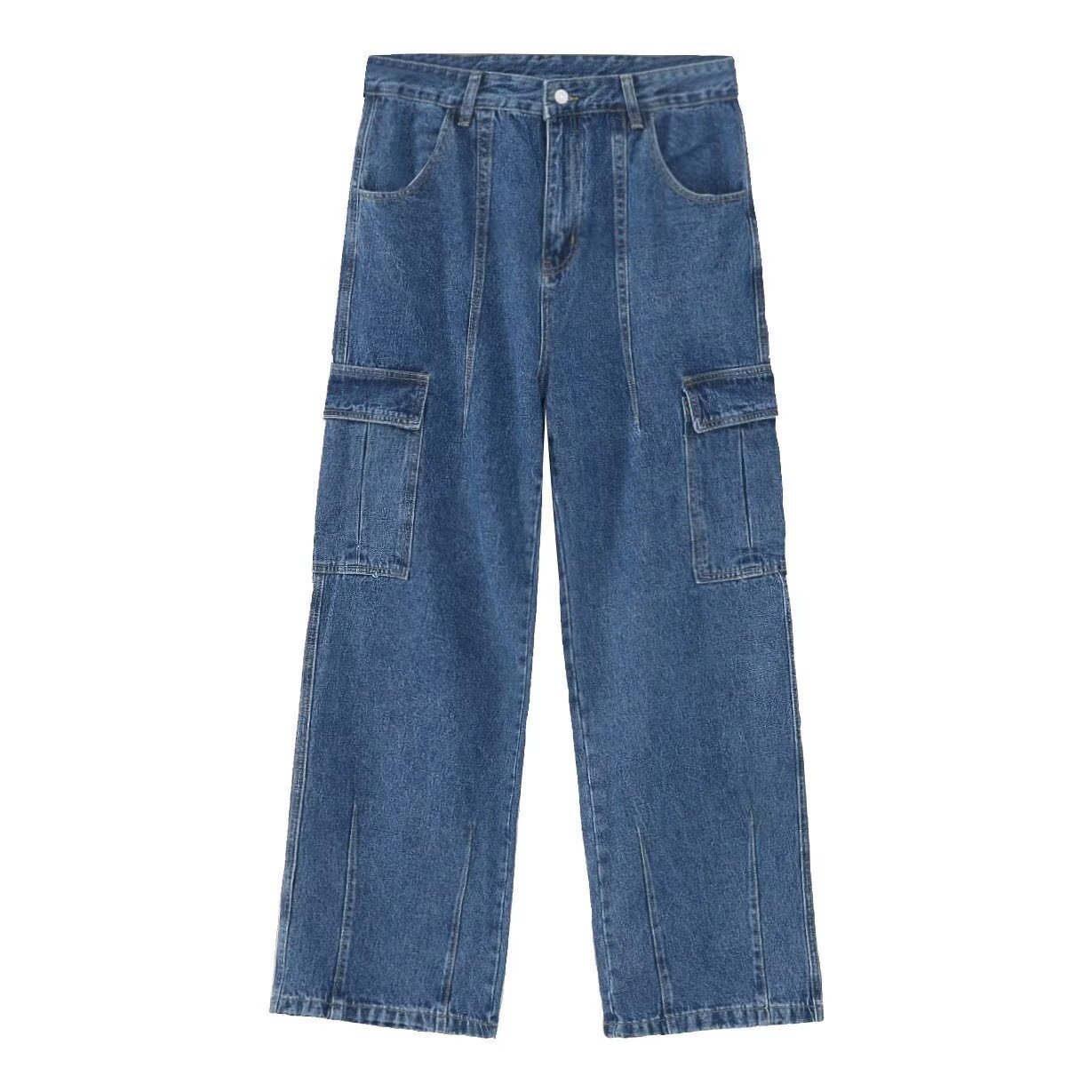 American Retro Loose Casual Workwear Jeans Wholesale - T&amp;A enterprises