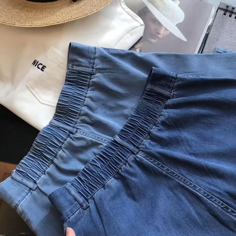 High-waisted Plus-size Versatile Loose-fit Pants - T&amp;A enterprises