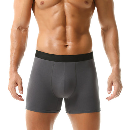 Mens Breathable Cotton Boxer Briefs Plus Size All-Season Intimates - T&amp;A enterprises