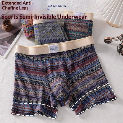 10A Mens Breathable Antibacterial, Trendy Cotton Underwear For Sports - T&amp;A enterprises