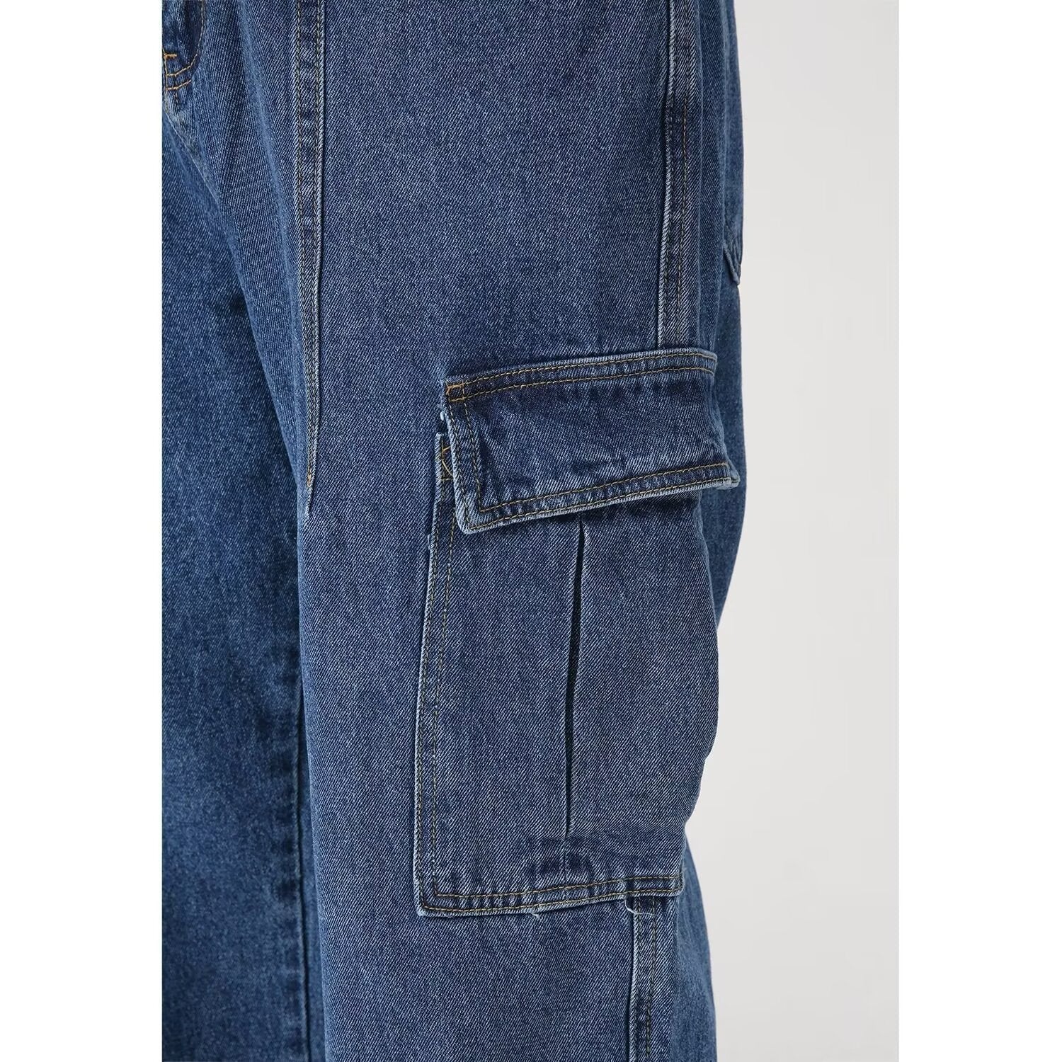 American Retro Loose Casual Workwear Jeans Wholesale - T&amp;A enterprises