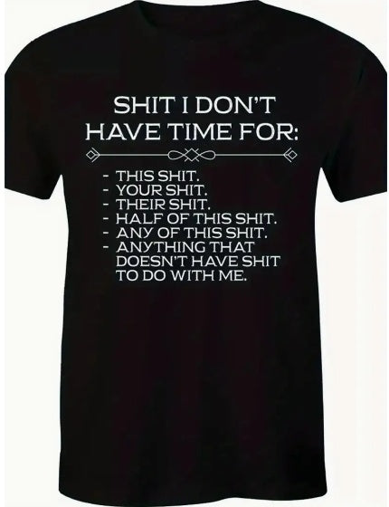 Casual Short-sleeved Crew Neck T-shirt - T&amp;A enterprises