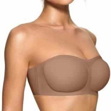 Womens Strapless Push-up Bandeau Bra - T&amp;A enterprises