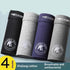 Pack Of 4 Mens Comfortable Breathable Cotton Boxer Briefs With  Prints - T&A enterprises