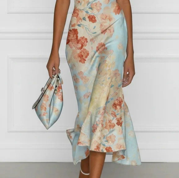 Floral Elegant Long Casual Dress For Women - T&amp;A enterprises