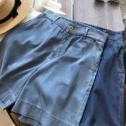 High-waisted Plus-size Versatile Loose-fit Pants - T&amp;A enterprises