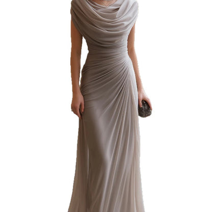 Slim-fit Elegant Pleated Dress For Women - T&amp;A enterprises