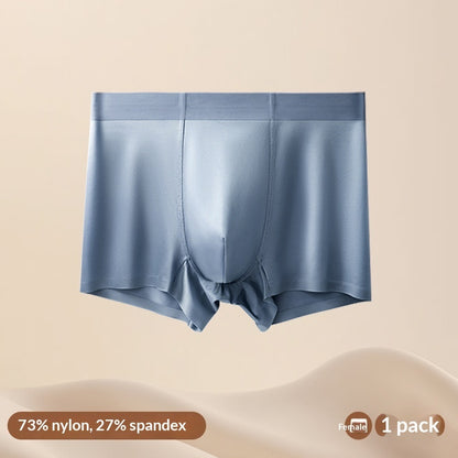 Light Luxury Satin Ice Silk High-End  Silk Antibacterial Mens Underwear - T&amp;A enterprises