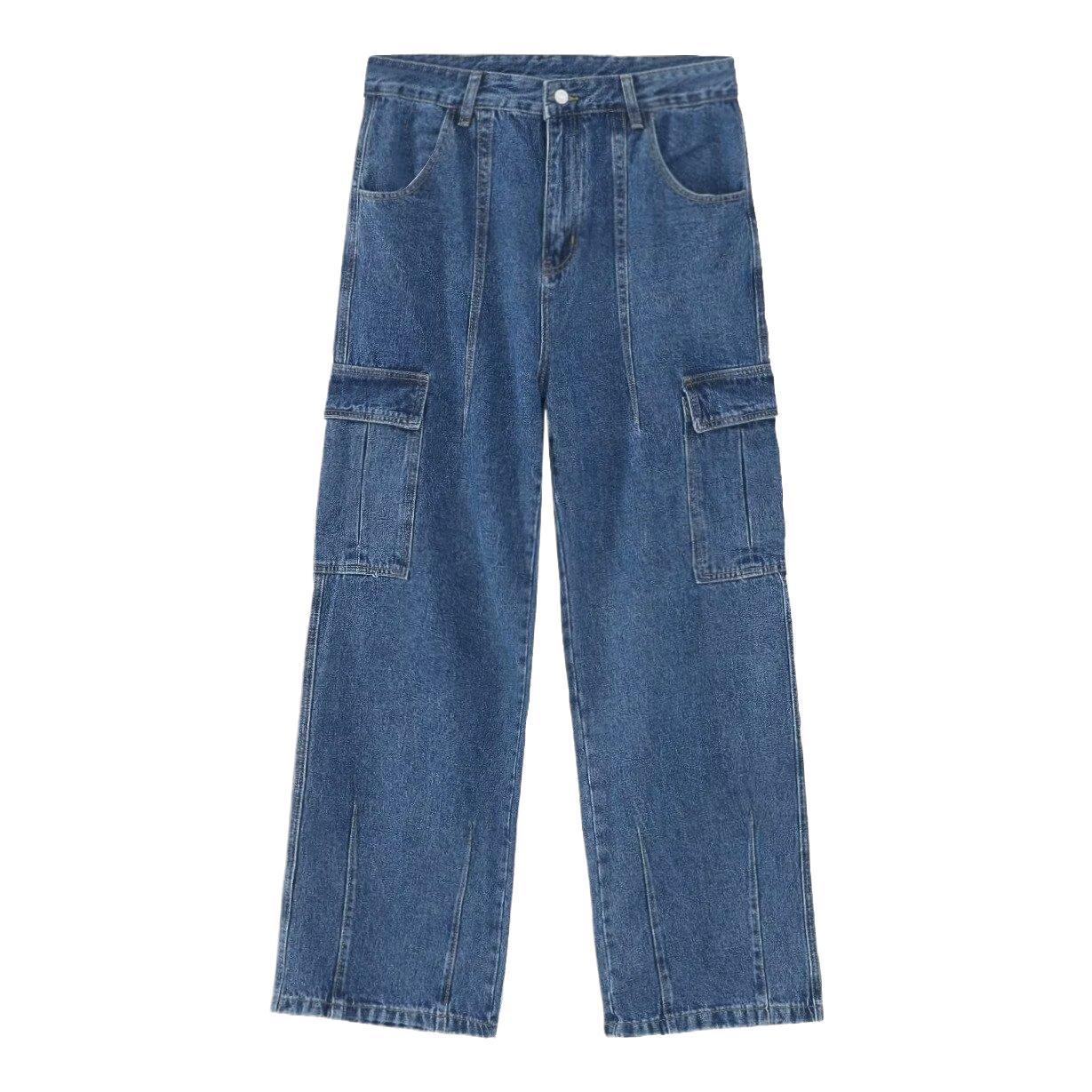 American Retro Loose Casual Workwear Jeans Wholesale - T&amp;A enterprises