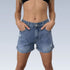 Casual Retro Distressed Womens Denim Shorts - T&A enterprises