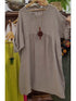 Cotton And Linen Womens Summer New Vintage Dress - T&A enterprises