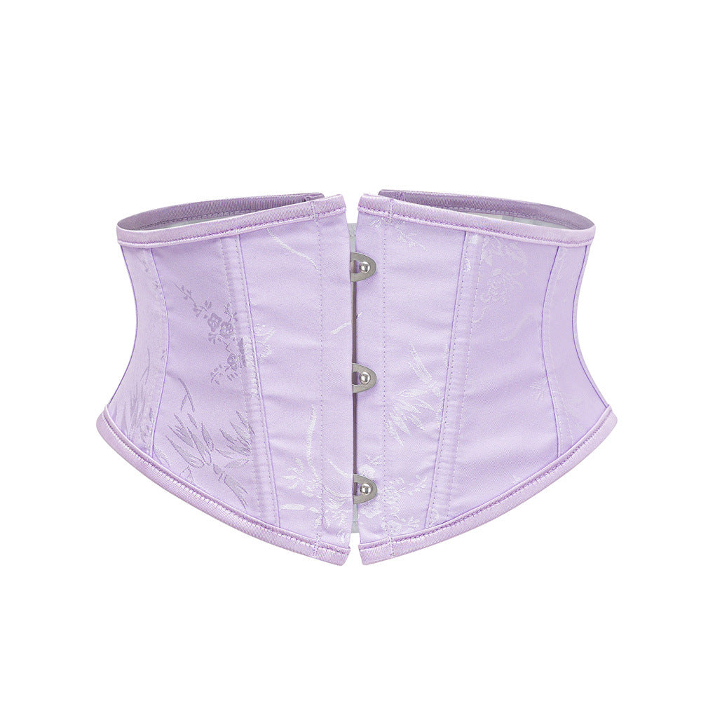 3-Clasp Fishbone Lolita Court-Style Corset - T&amp;A enterprises