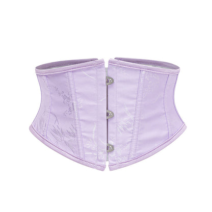 3-Clasp Fishbone Lolita Court-Style Corset - T&amp;A enterprises