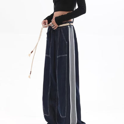 Loose Wide Leg Straight Trousers - T&amp;A enterprises