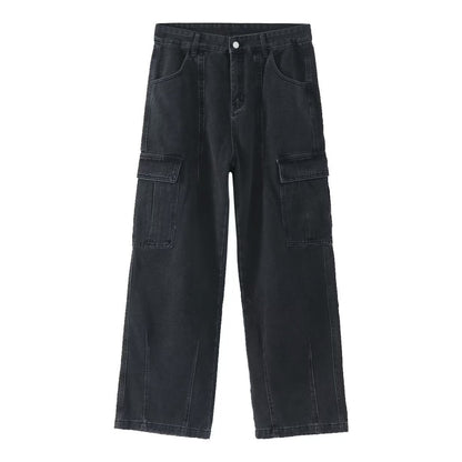 American Retro Loose Casual Workwear Jeans Wholesale - T&amp;A enterprises