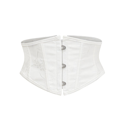 3-Clasp Fishbone Lolita Court-Style Corset - T&amp;A enterprises