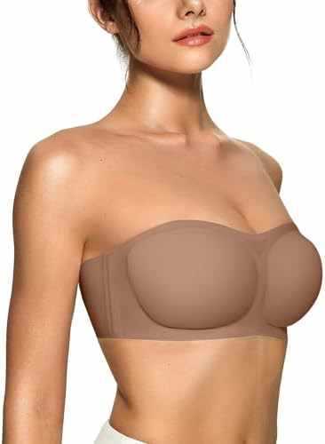 Womens Strapless Push-up Bandeau Bra - T&amp;A enterprises
