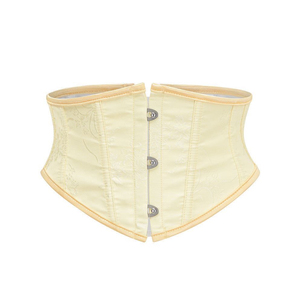 3-Clasp Fishbone Lolita Court-Style Corset - T&amp;A enterprises
