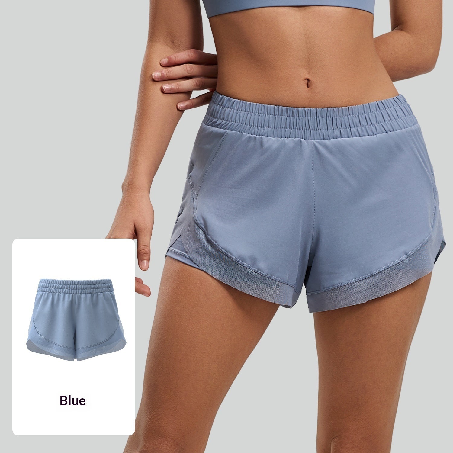 Workout Fitness Shorts, Seamless Bare-feel Yoga Shorts With Pockets - T&amp;A enterprises