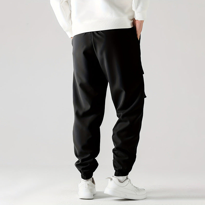 Straight Ankle Tied Wear-resistant Overalls Casual Pants - T&amp;A enterprises