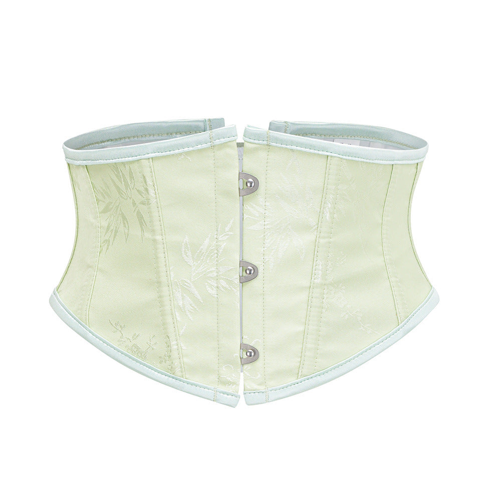 3-Clasp Fishbone Lolita Court-Style Corset - T&amp;A enterprises