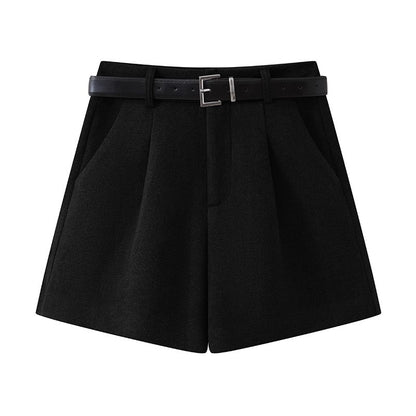 Fashionable Woolen Suit Shorts For Women - T&amp;A enterprises