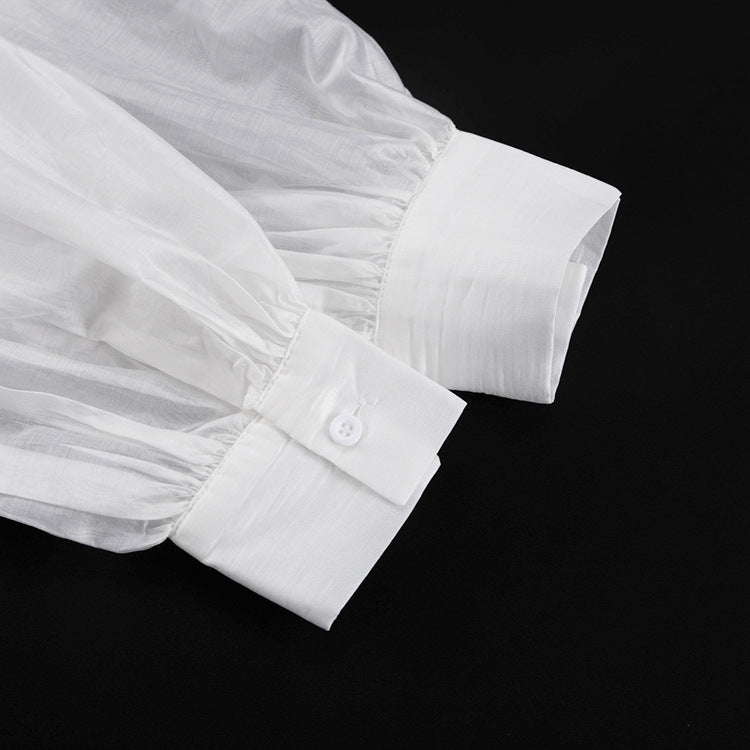 White Corset Puff Sleeve Mini Dress - T&amp;A enterprises