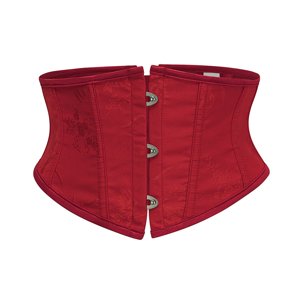 3-Clasp Fishbone Lolita Court-Style Corset - T&amp;A enterprises