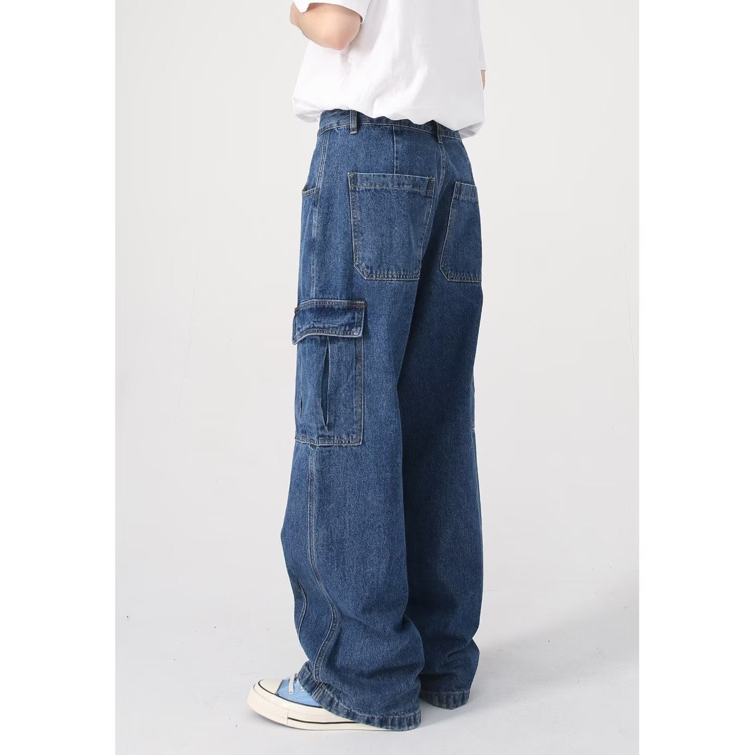 American Retro Loose Casual Workwear Jeans Wholesale - T&amp;A enterprises