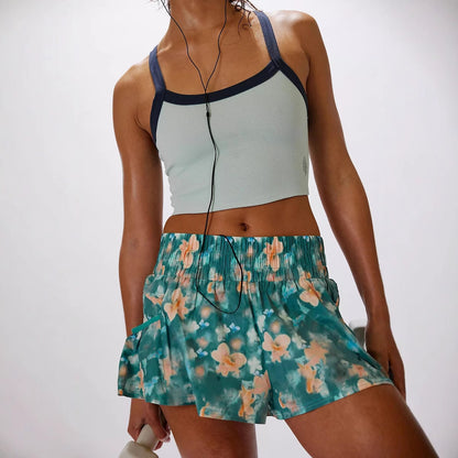 Fashionable Printed Wide-Leg Shorts For Women - T&amp;A enterprises