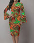 Elegant Womens Crew Neck Bodycon Dress - T&A enterprises