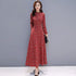 Luxury Chic Long-sleeve Dress For Affluent Women - T&A enterprises