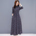 Luxury Chic Long-sleeve Dress For Affluent Women - T&A enterprises