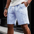 Striped Lace-up Sweatpants Minimalist Cropped Shorts - T&A enterprises